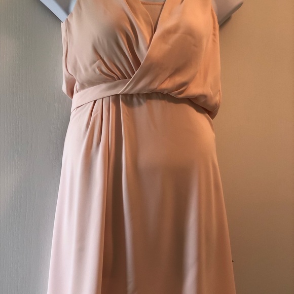 Vintage Light Peach dress size:oo? (3-4) fits more like a Medium - Picture 2 of 8